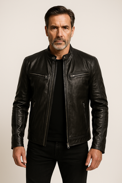 Valerio | Giacca in Pelle Casual