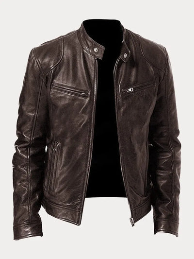 Valerio | Giacca in Pelle Casual