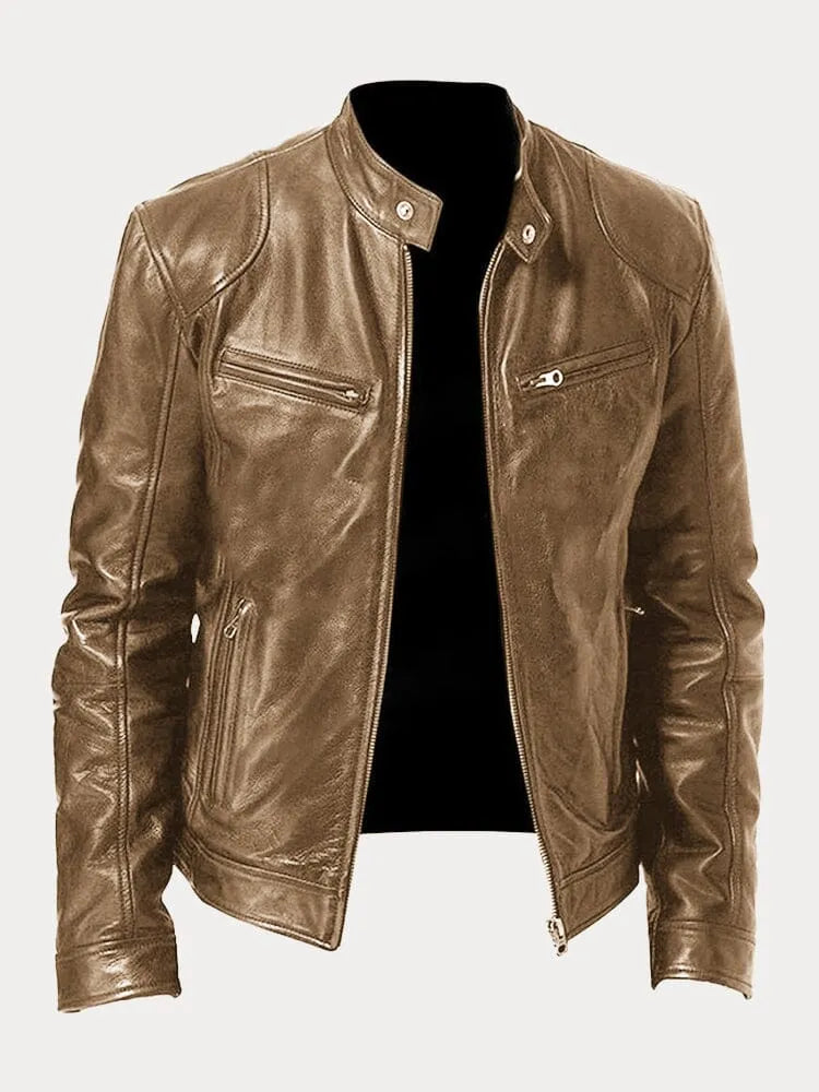 Valerio | Giacca in Pelle Casual